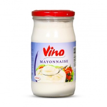 Vino Creamy Mayonnaise 445ml – Rich & Smooth Dressing for Salad, Waakye, Sandwiches, and Plain Rice Jollof