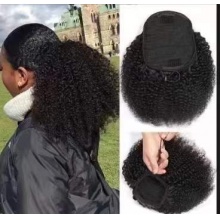 Afro Curly Drawstring Ponytail Hair 3C 4A